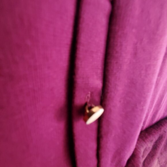 Girls Size 8 Janie and Jack Burgundy Dress - Picture 4 of 5